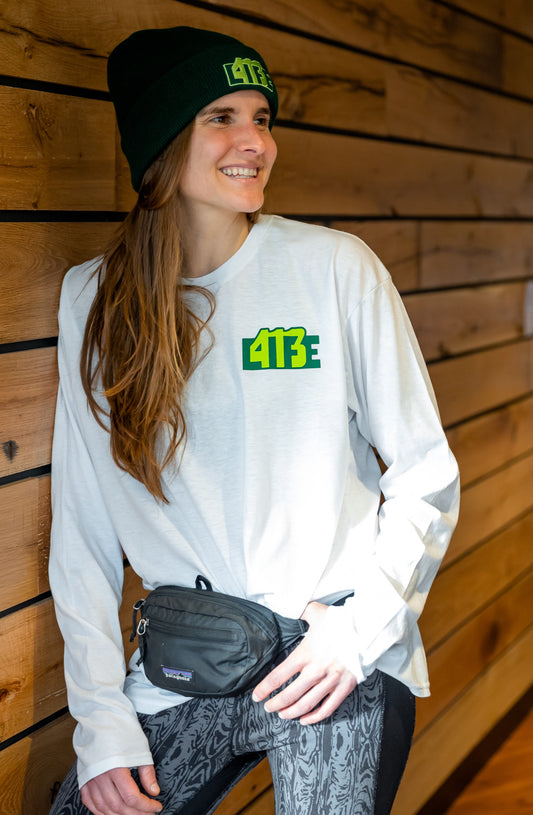 "Outdoor Fun in the 413" long sleeve performance shirt